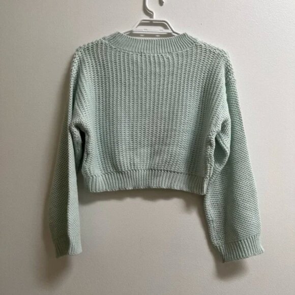 Zara Cropped Knit Sweater S - Picture 5 of 5